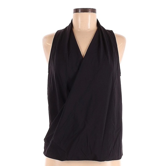Lululemon Rollin' With My Om'ies Tank Black 2014 Style Number: W1F56S Draped 6 - Picture 2 of 7